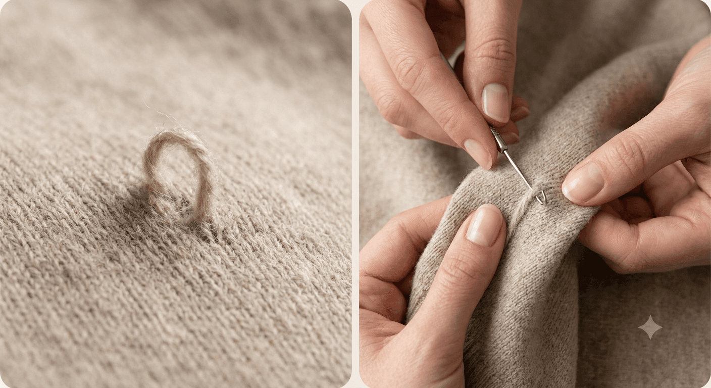 How to Repair Common Cashmere Issues at Home